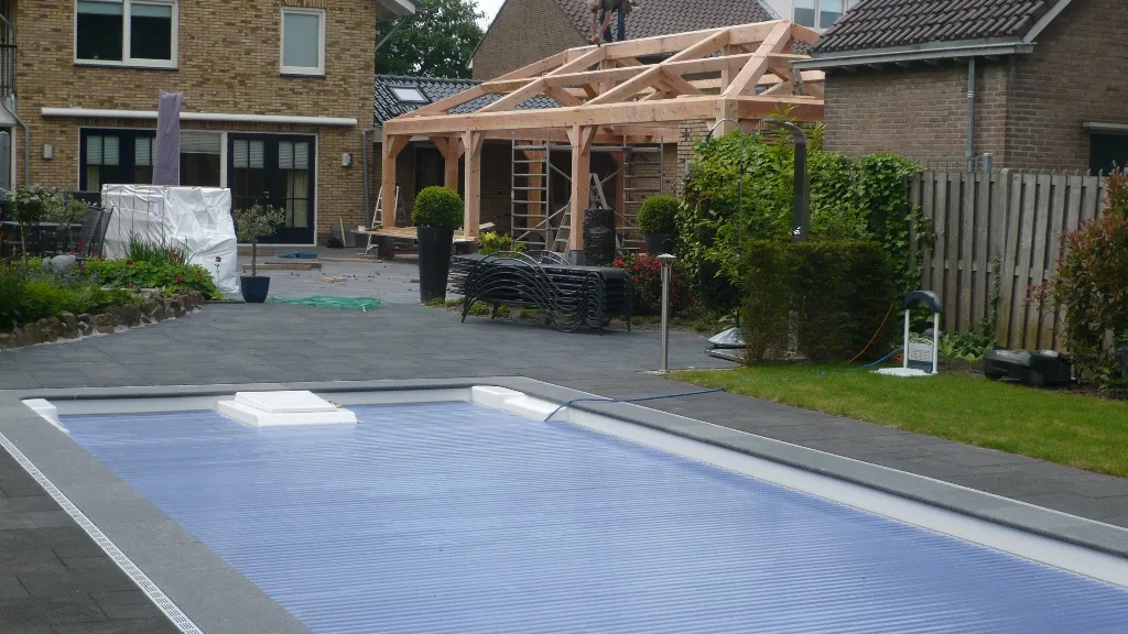 Eikenhouten poolhouses